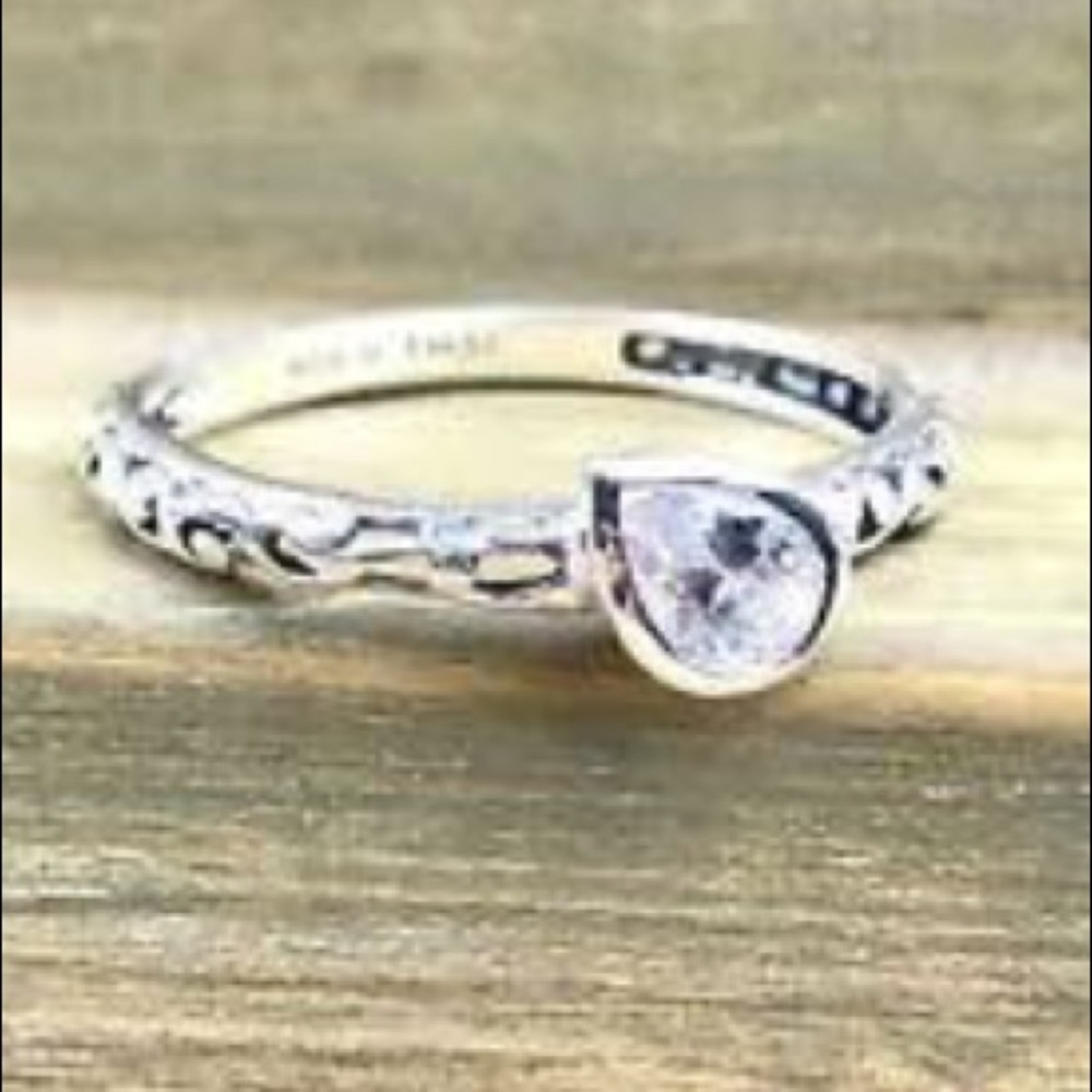 Ring Silpada Belle Fleur Stack Ring - Teardrop - Picture 2 of 2